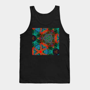 Pattern abstract Tank Top